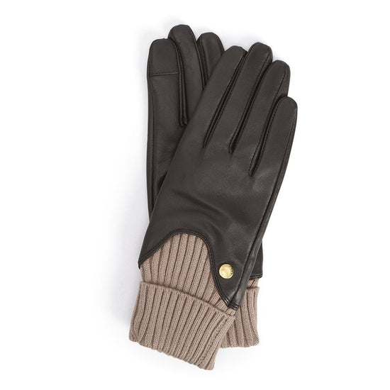 Young Ideas/Henmores - Deanna Leather Gloves - BR71 Brown/Camel - S
