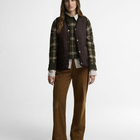 Young Ideas & Henmores -Delilah Knitted Jumper -OL71 Olive Multi -6