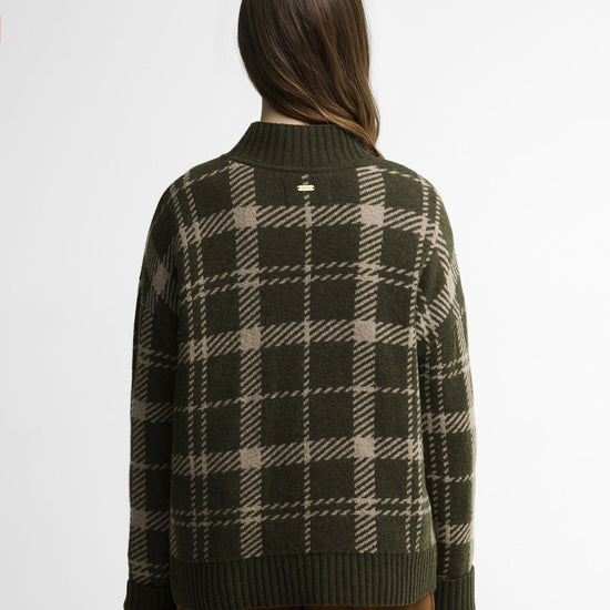 Young Ideas & Henmores -Delilah Knitted Jumper -OL71 Olive Multi -6