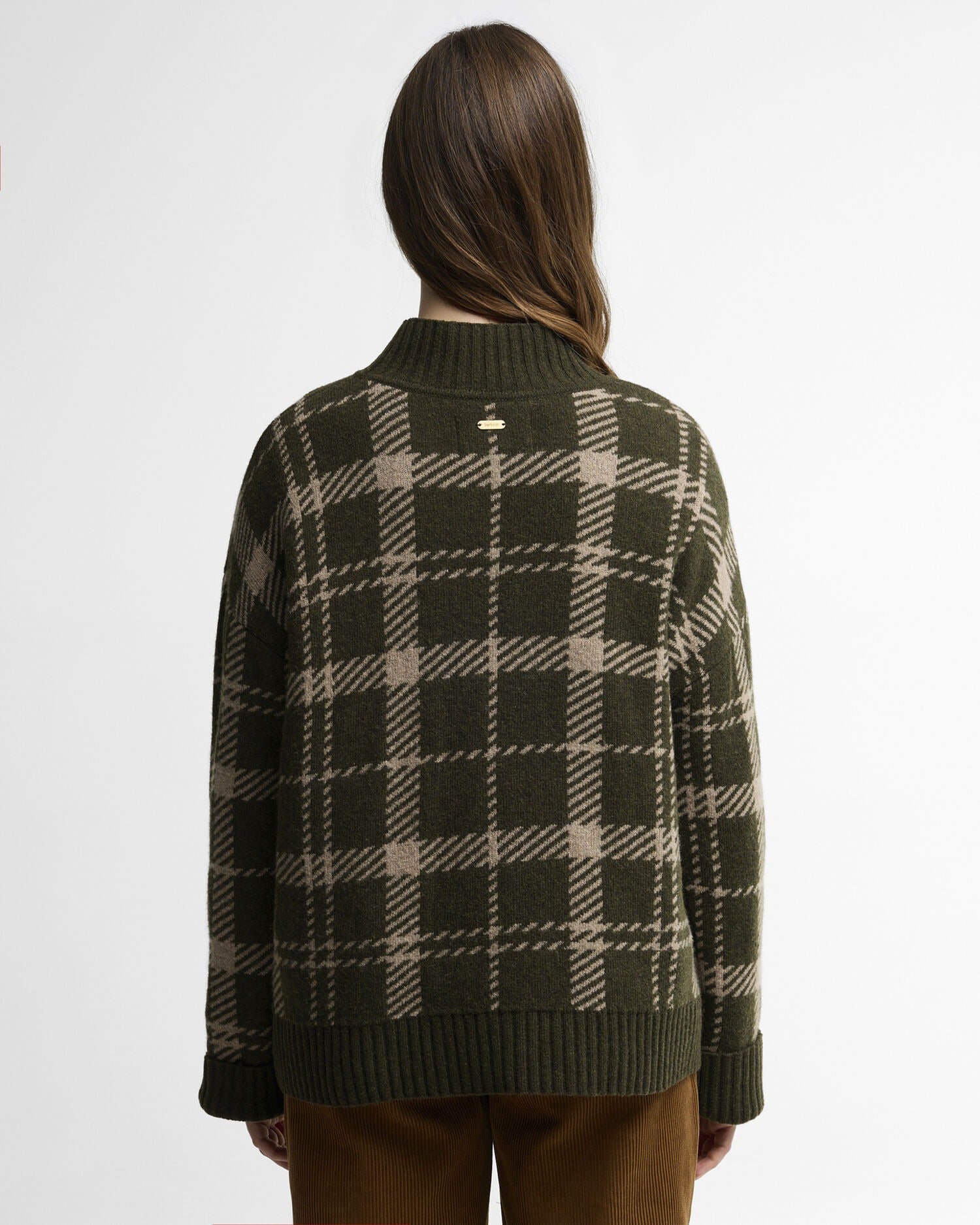Young Ideas & Henmores -Delilah Knitted Jumper -OL71 Olive Multi -6