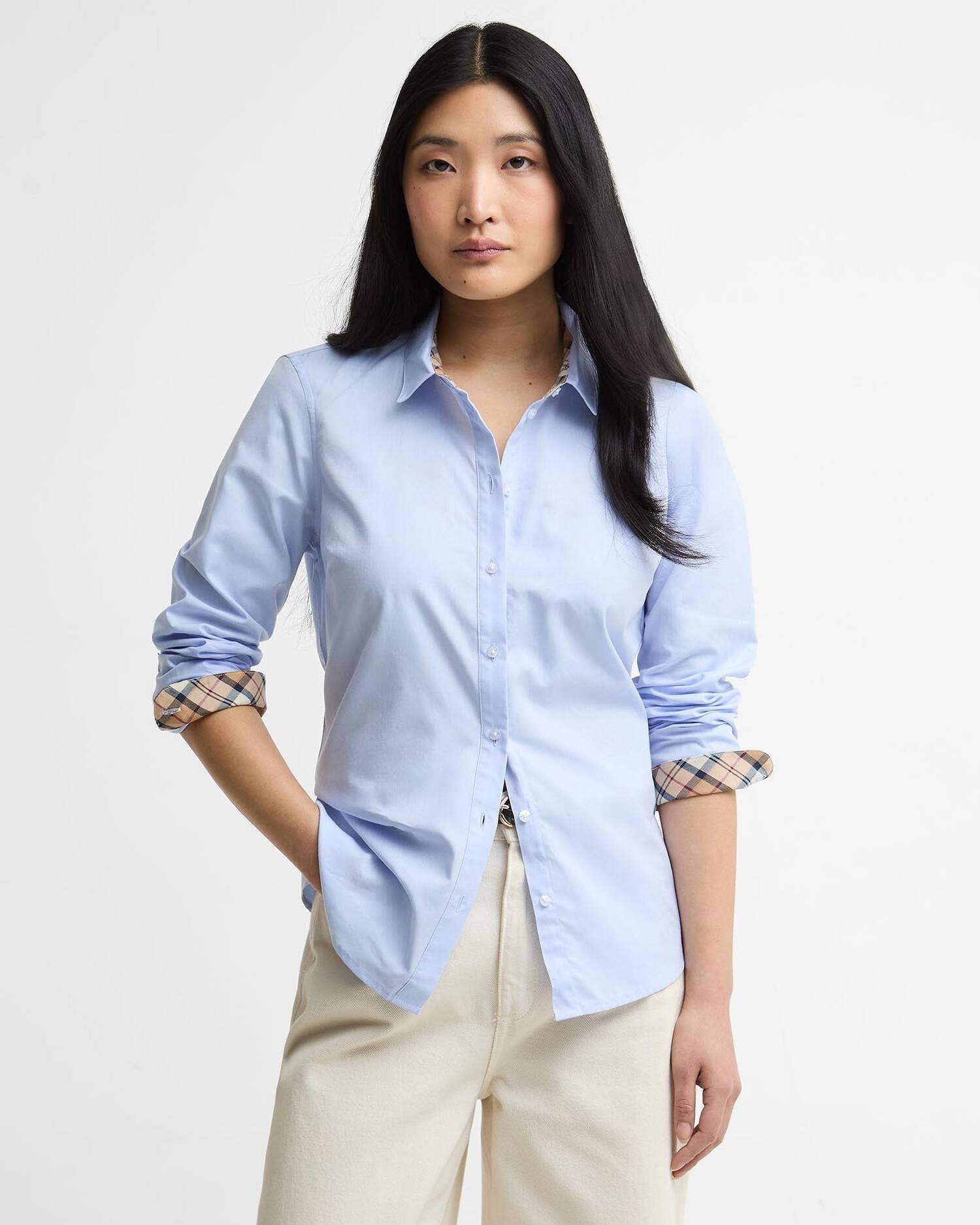 Young Ideas/Henmores - Derwent Shirt - PI37 Pink/Hessian Tartan - 8