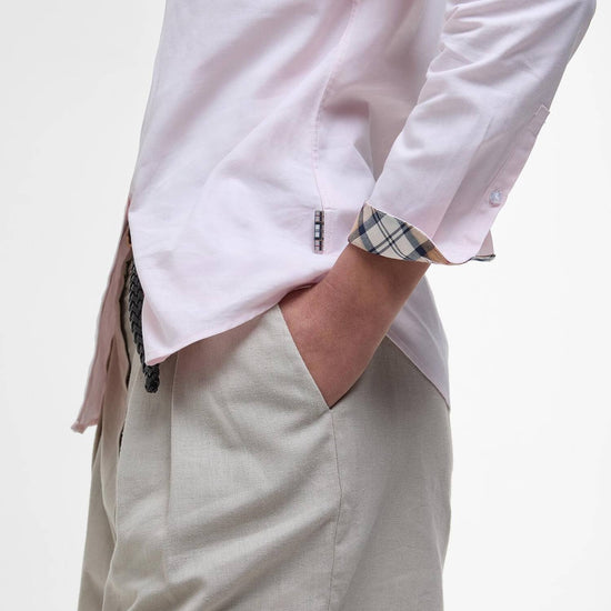 Young Ideas/Henmores - Derwent Shirt - PI37 Pink/Hessian Tartan - 8