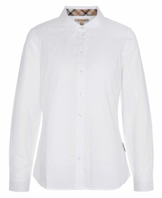 Young Ideas/Henmores - Derwent Shirt - WH33 White/Hessian Tartan - 8