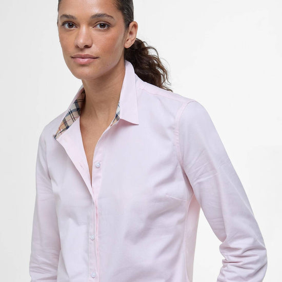 Young Ideas/Henmores - Derwent Shirt - PI37 Pink/Hessian Tartan - 8