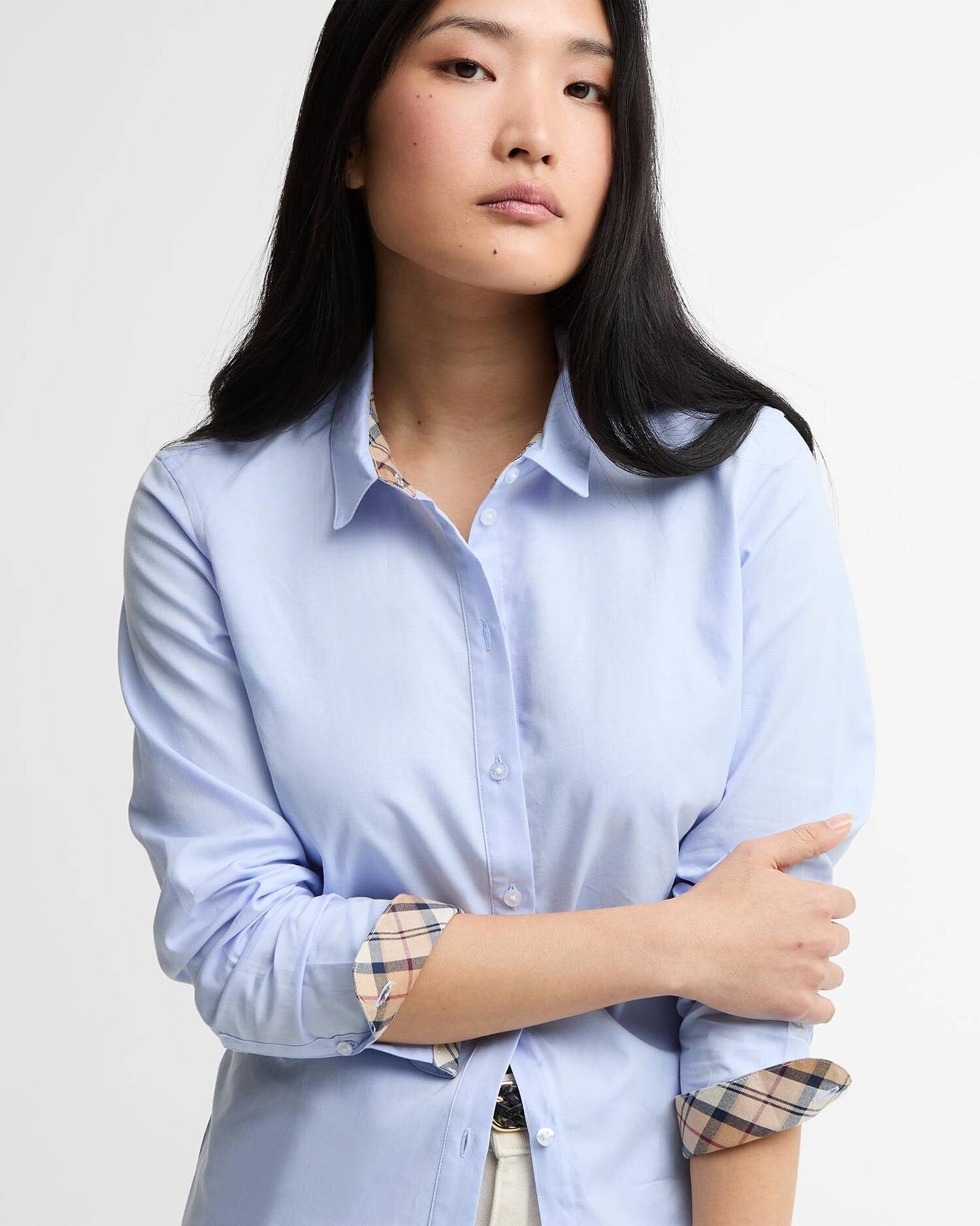 Young Ideas/Henmores - Derwent Shirt - PI37 Pink/Hessian Tartan - 8