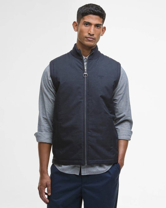 Young Ideas/Henmores - Dryburn Knitted Gilet - Navy - M