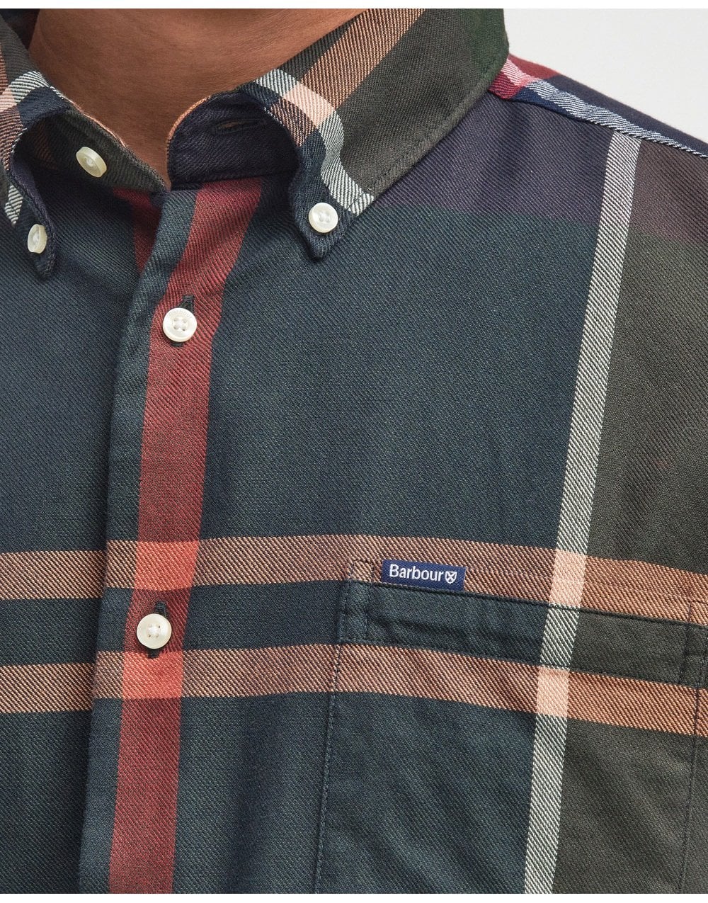 Young Ideas/Henmores - Dunoon Tailored Tartan Shirt - TN38 Midnight Oak Tartan - M