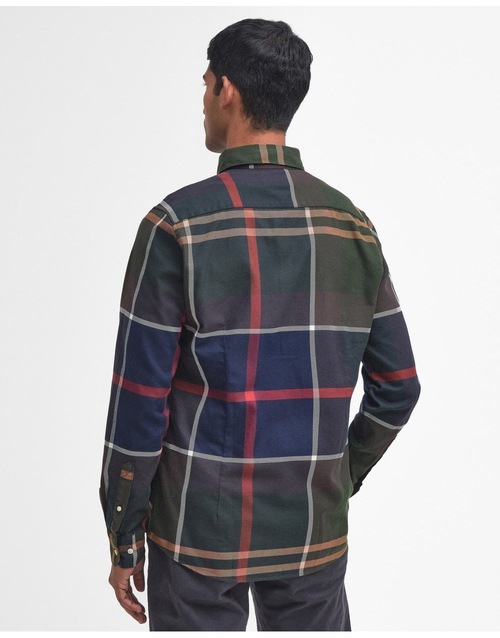 Young Ideas/Henmores - Dunoon Tailored Tartan Shirt - TN38 Midnight Oak Tartan - M