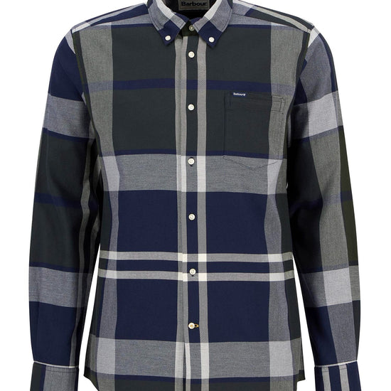 Young Ideas/Henmores - Dunoon Tartan Tailored Shirt - Fernwood Tartan - M