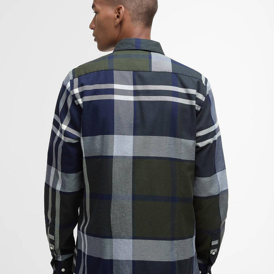 Young Ideas/Henmores - Dunoon Tartan Tailored Shirt - Fernwood Tartan - M