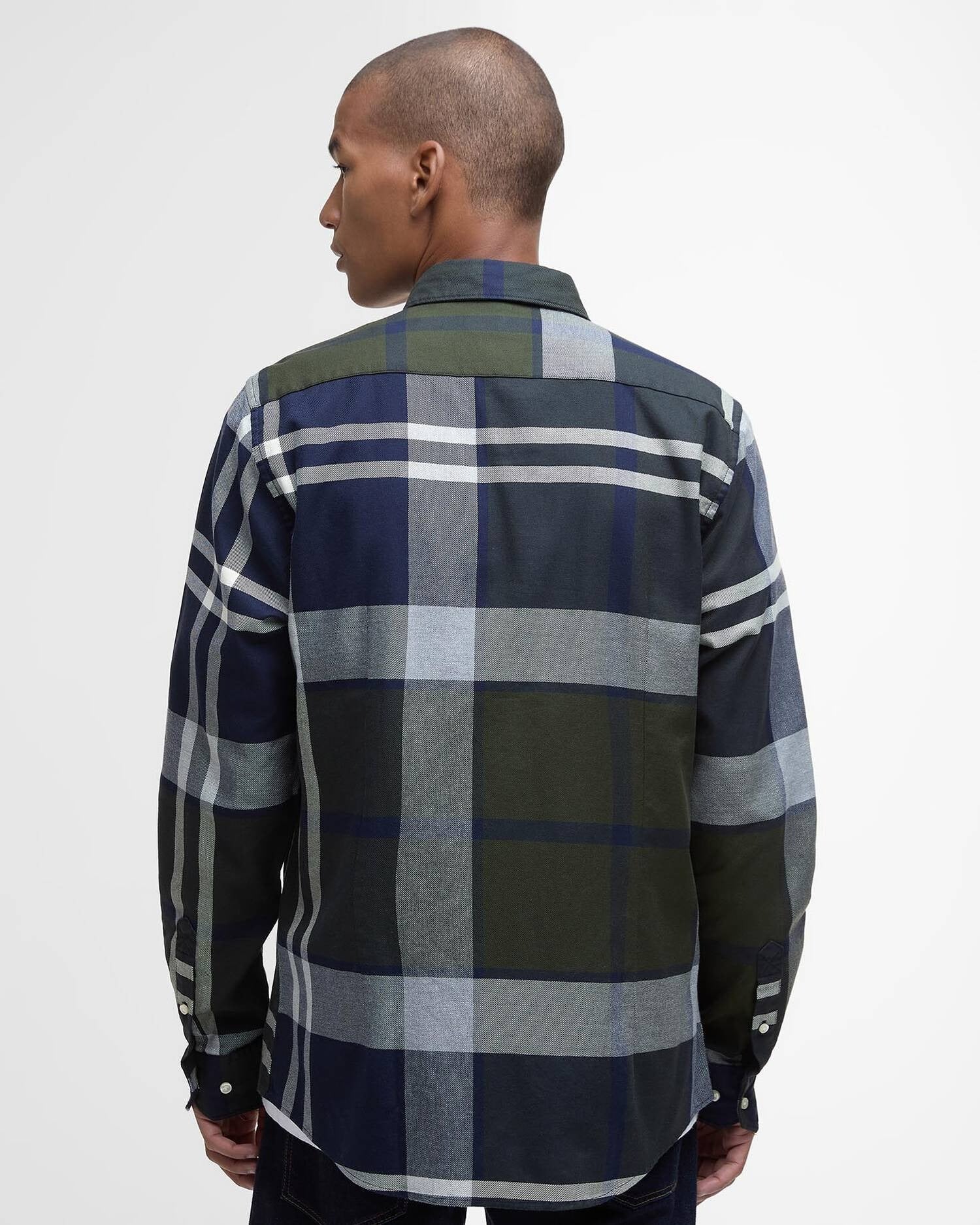 Young Ideas/Henmores - Dunoon Tartan Tailored Shirt - Fernwood Tartan - M