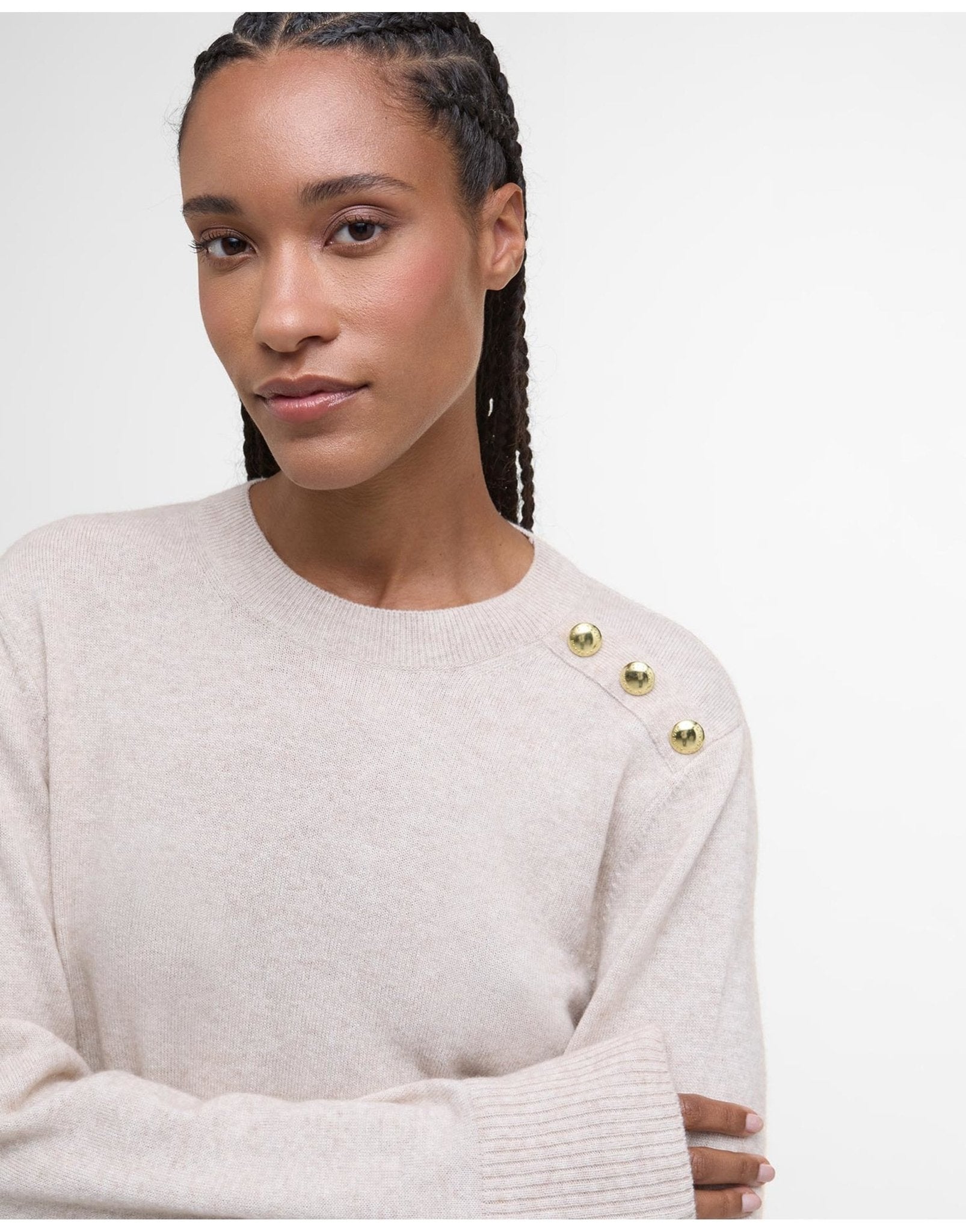 Young Ideas/Henmores - Eleanor Knitted Jumper - BE11 Oat - 8