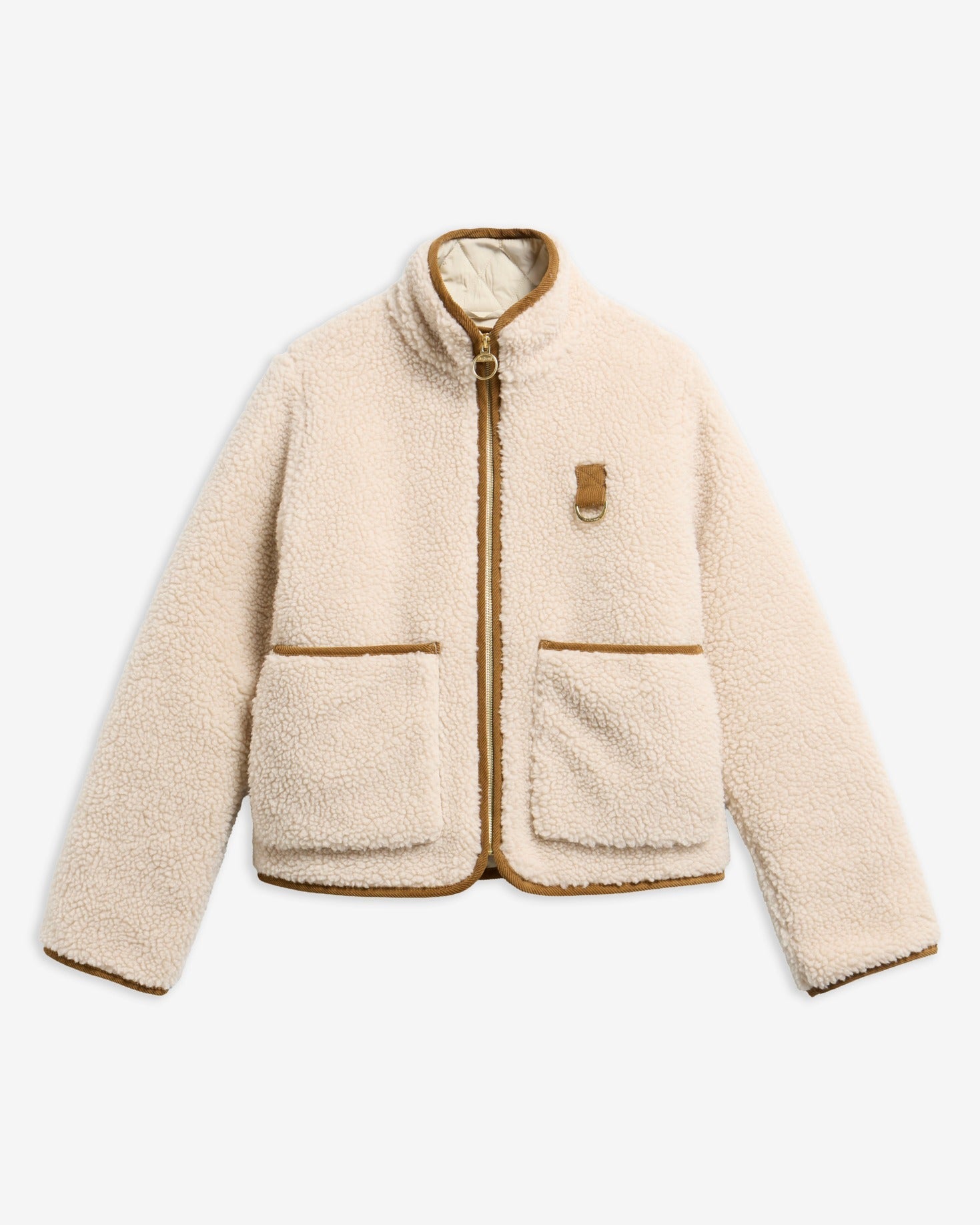 Young Ideas & Henmores -Elenora Casual Fleece Jacket -CR11 Ecru -8