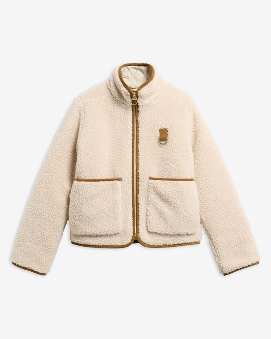 Young Ideas & Henmores -Elenora Casual Fleece Jacket -CR11 Ecru -8