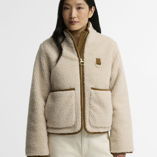 Young Ideas & Henmores -Elenora Casual Fleece Jacket -CR11 Ecru -8