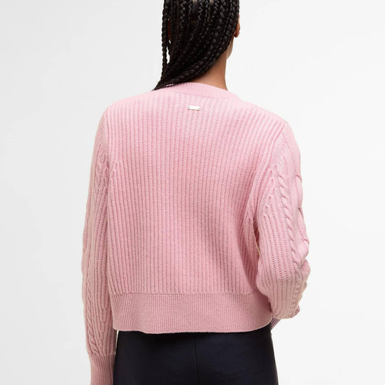 Young Ideas/Henmores - Elina Knitted Cardigan - PI32 Cherry Blossom - 8