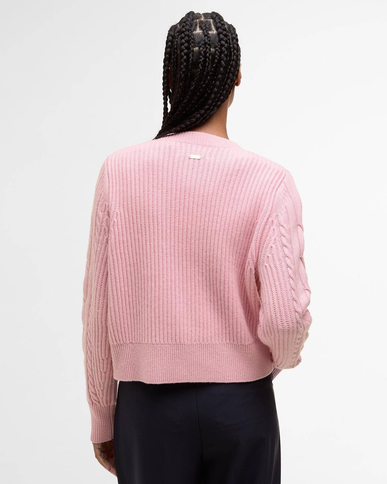 Young Ideas/Henmores - Elina Knitted Cardigan - PI32 Cherry Blossom - 8