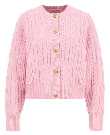 Young Ideas/Henmores - Elina Knitted Cardigan - PI32 Cherry Blossom - 8