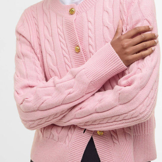 Young Ideas/Henmores - Elina Knitted Cardigan - PI32 Cherry Blossom - 8