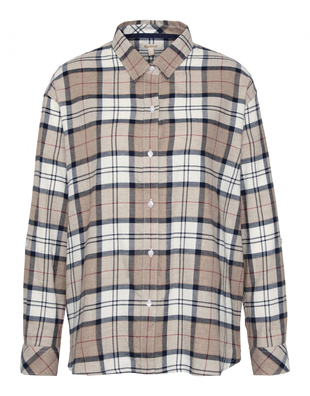 Young Ideas/Henmores - Elishaw Check Shirt - BR37 Hessian Tartan - 8
