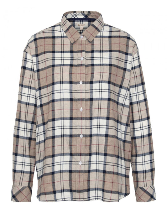 Young Ideas/Henmores - Elishaw Check Shirt - BR37 Hessian Tartan - 8