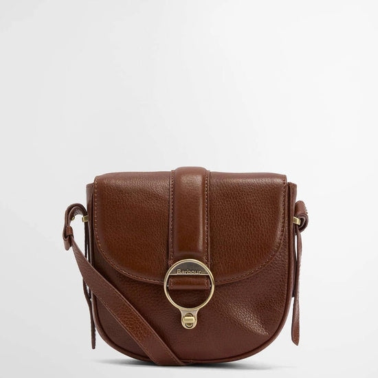 Young Ideas & Henmores -Elm Leather Crossbody Bag -BR11 Brown -OS