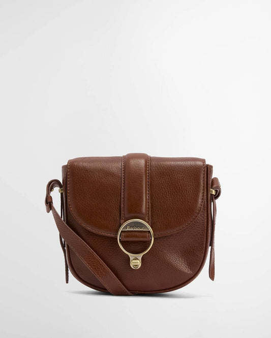 Young Ideas & Henmores -Elm Leather Crossbody Bag -BR11 Brown -OS