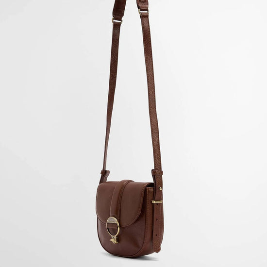 Young Ideas & Henmores -Elm Leather Crossbody Bag -BR11 Brown -OS