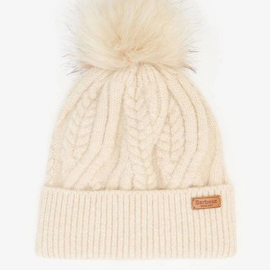 Young Ideas & Henmores -Elsdon Beanie Hat -CR11 Eggshell -OS