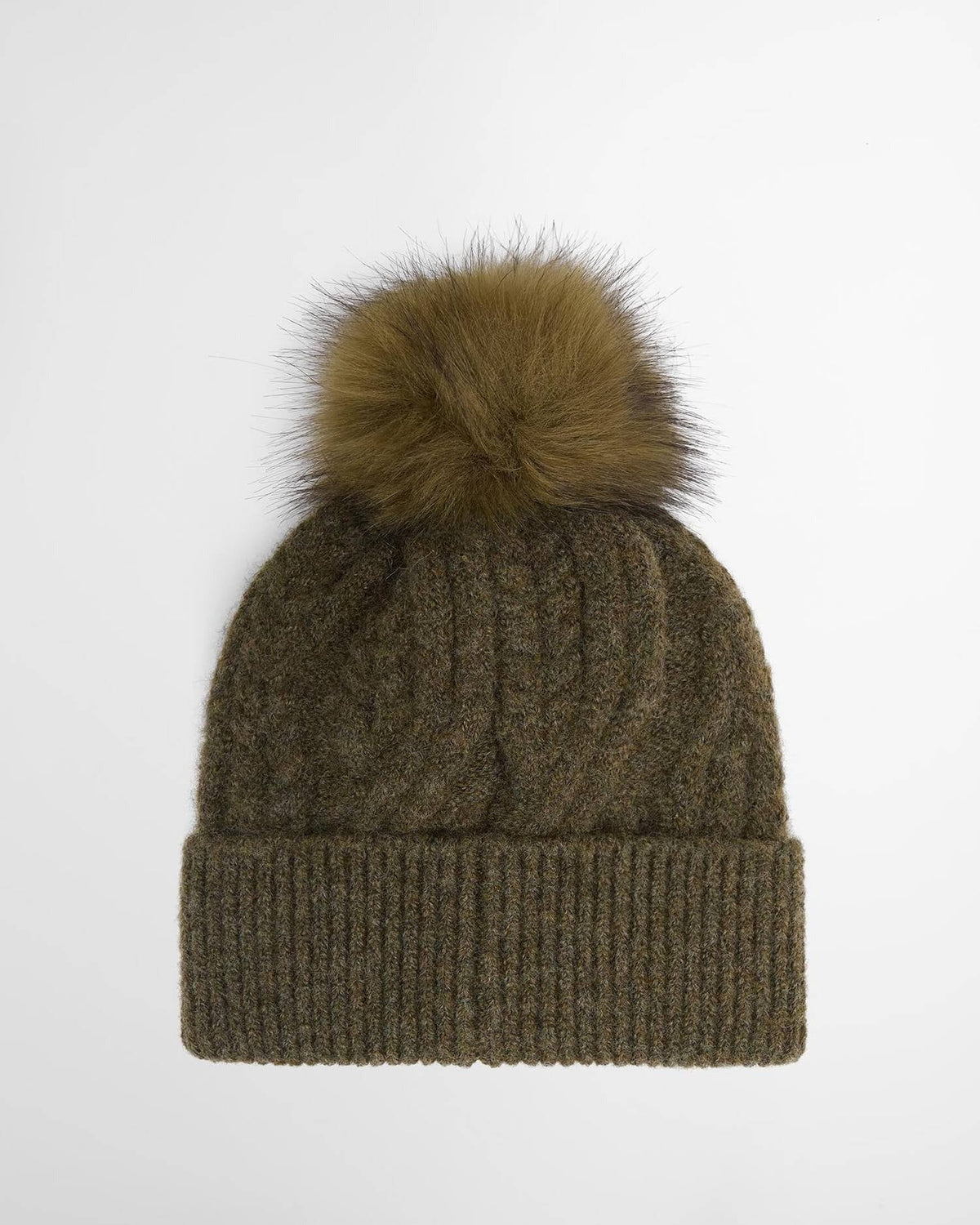 Young Ideas & Henmores -Elsdon Beanie Hat -OL71 Olive -OS