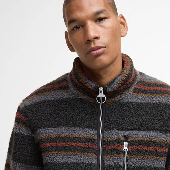 Young Ideas/Henmores - Endmoor Relaxed Fit Fleece - BK72 Black Mix - M