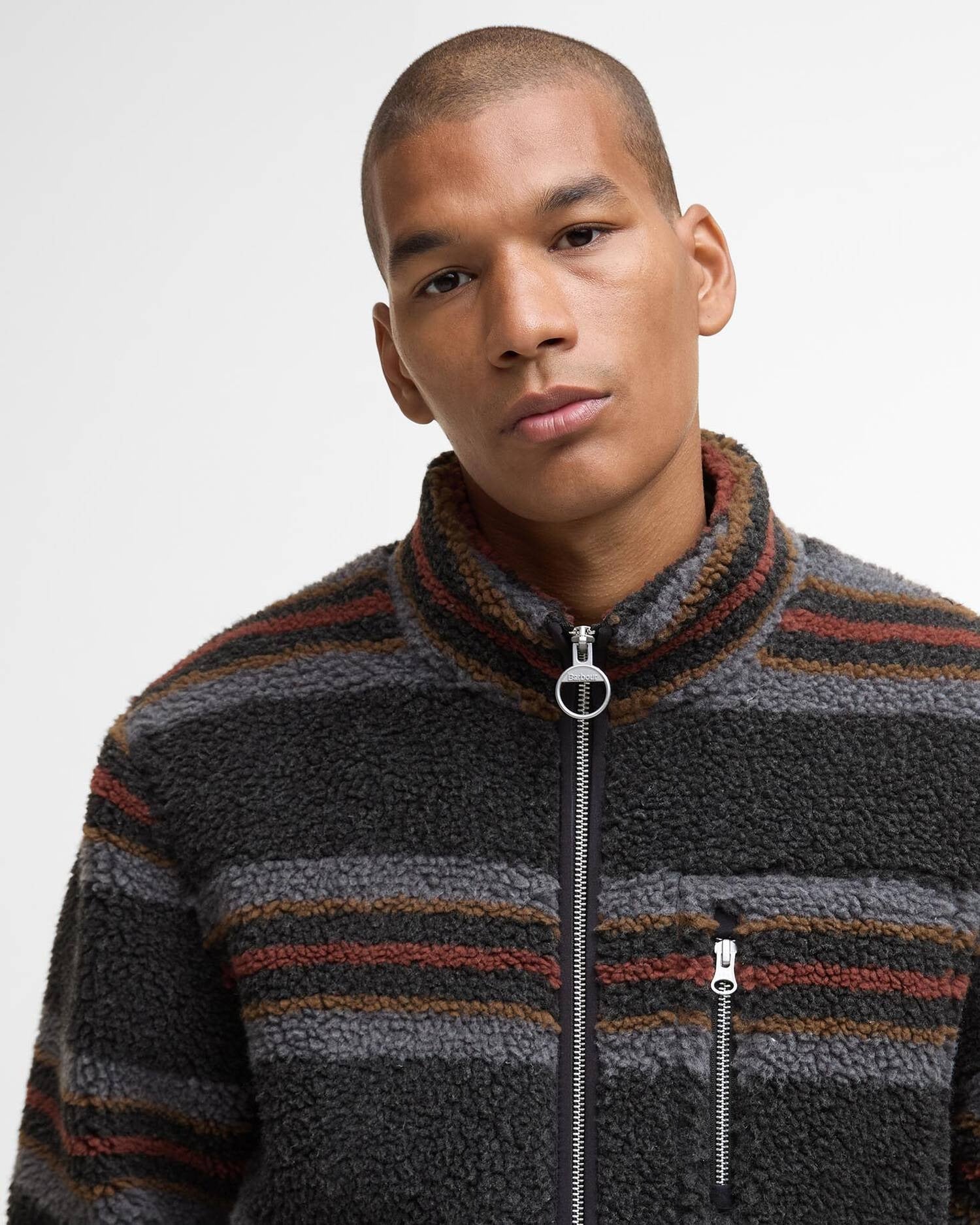 Young Ideas/Henmores - Endmoor Relaxed Fit Fleece - BK72 Black Mix - M