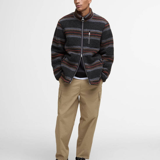 Young Ideas/Henmores - Endmoor Relaxed Fit Fleece - BK72 Black Mix - M