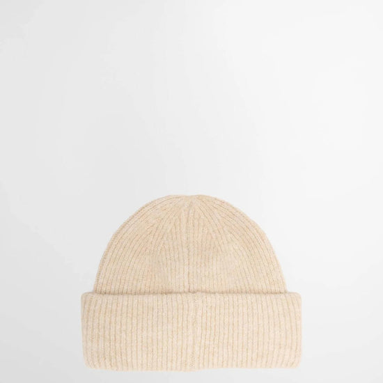 Young Ideas & Henmores -Enid Knitted Beanie Hat -CR52 Birch -OS