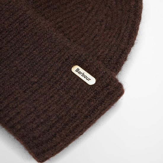 Young Ideas & Henmores -Enid Knitted Beanie Hat -BR91 Rustic -OS
