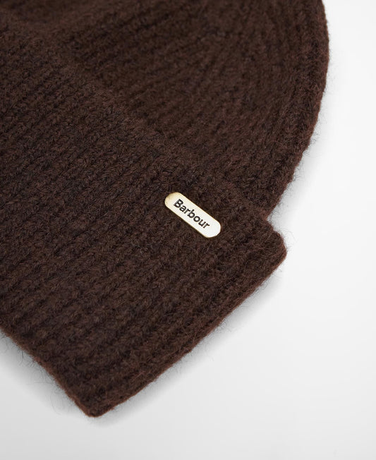 Young Ideas & Henmores -Enid Knitted Beanie Hat -BR91 Rustic -OS