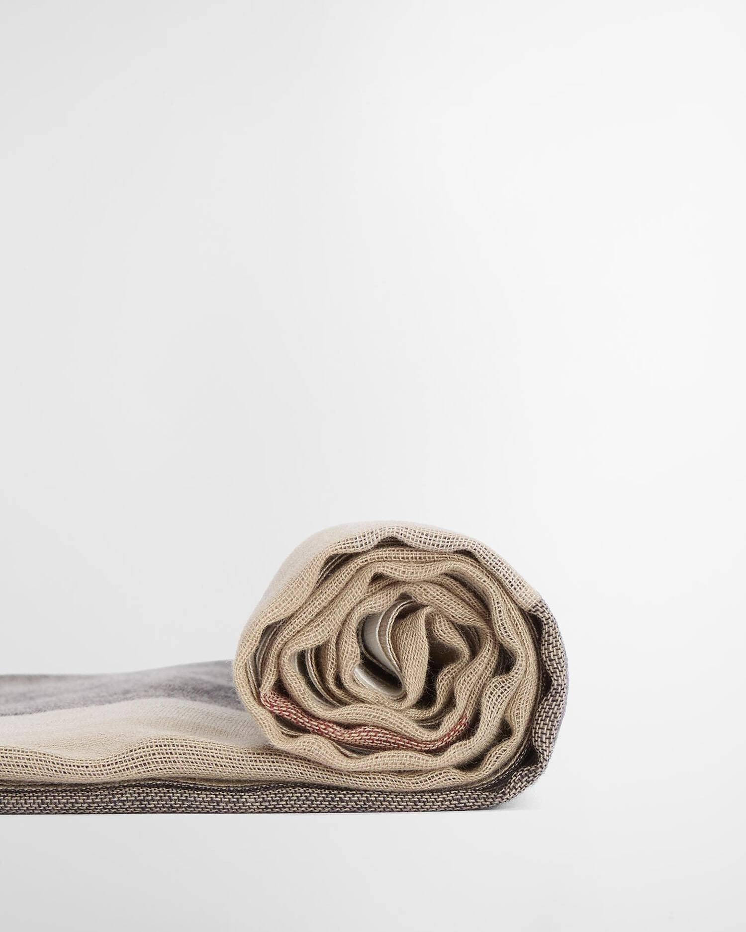 Young Ideas/Henmores - Esther Multi Wear Scarf - BE71 Rosewood Tartan - OS