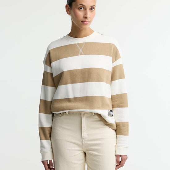 Young Ideas & Henmores -Eva Sweatshirt -WH93 Cloud/Warm Trench -8