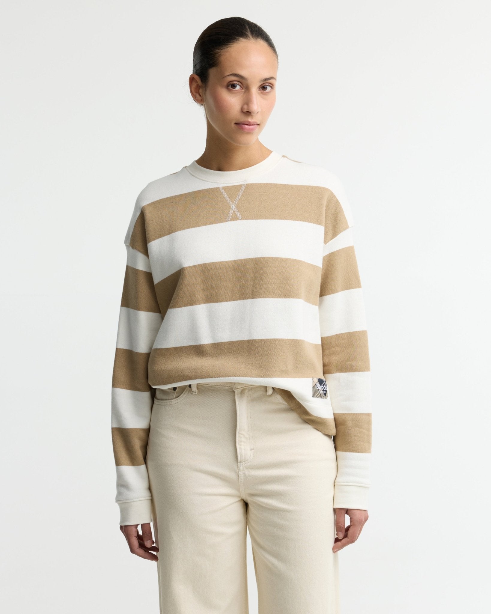 Young Ideas & Henmores -Eva Sweatshirt -WH93 Cloud/Warm Trench -8