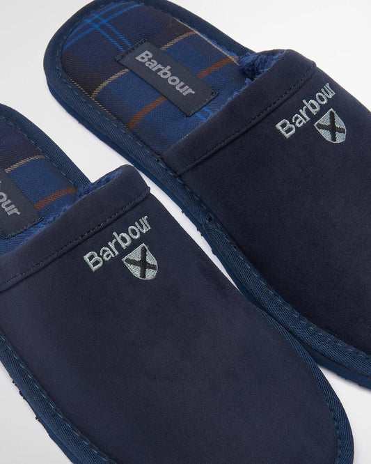 Young Ideas & Henmores -Everitt Mule Slipper -NY52 Navy -8