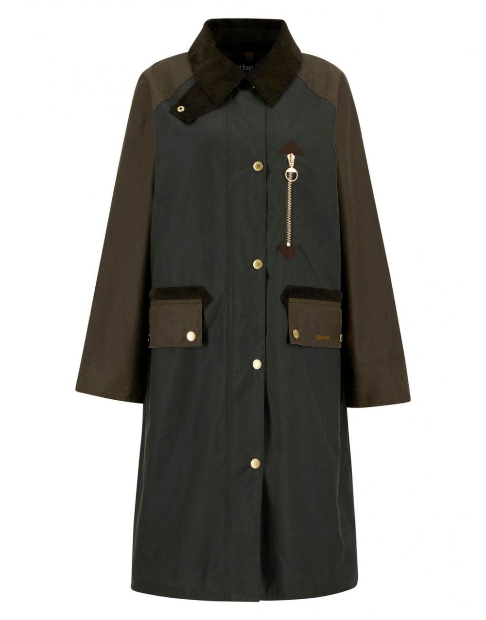 Young Ideas/Henmores - Evette Wax Jacket - OL52 Fern/Beech/Ancient Tartan - 8