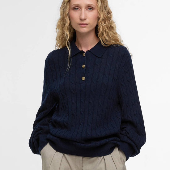 Young Ideas/Henmores - Evie Knitted Jumper - WH71 Cloud - 8