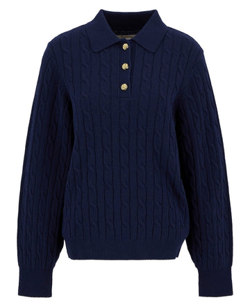 Young Ideas/Henmores - Evie Knitted Jumper - NY73 Navy - 8