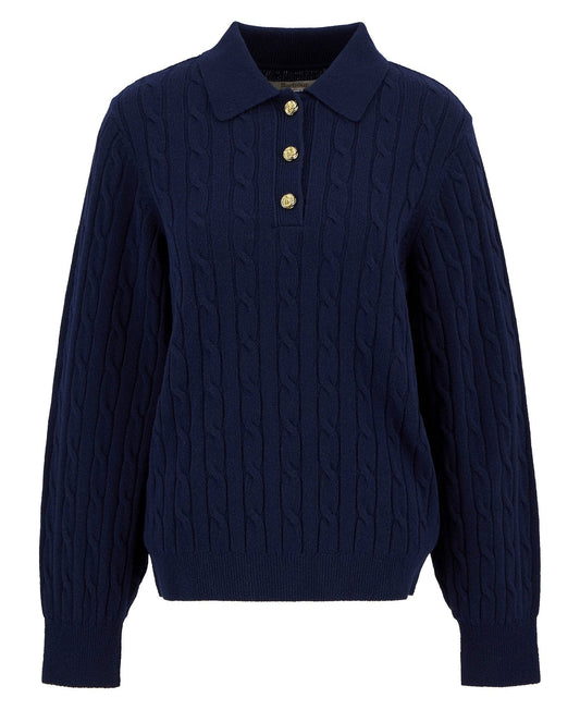 Young Ideas/Henmores - Evie Knitted Jumper - NY73 Navy - 8
