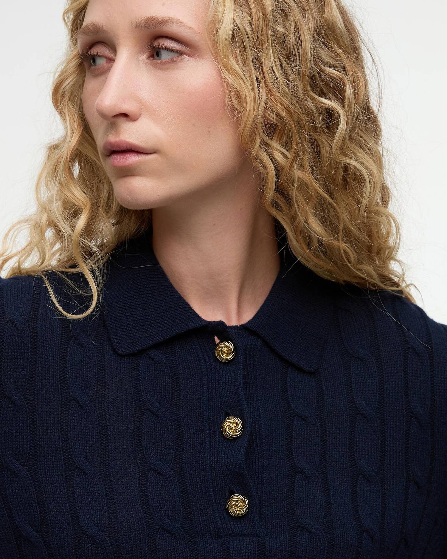 Young Ideas/Henmores - Evie Knitted Jumper - WH71 Cloud - 8