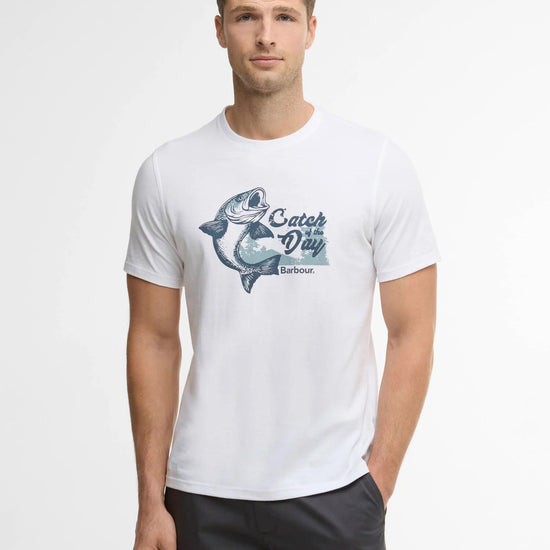 Young Ideas & Henmores - Fairlight Graphic T-Shirt - WH11 White - S
