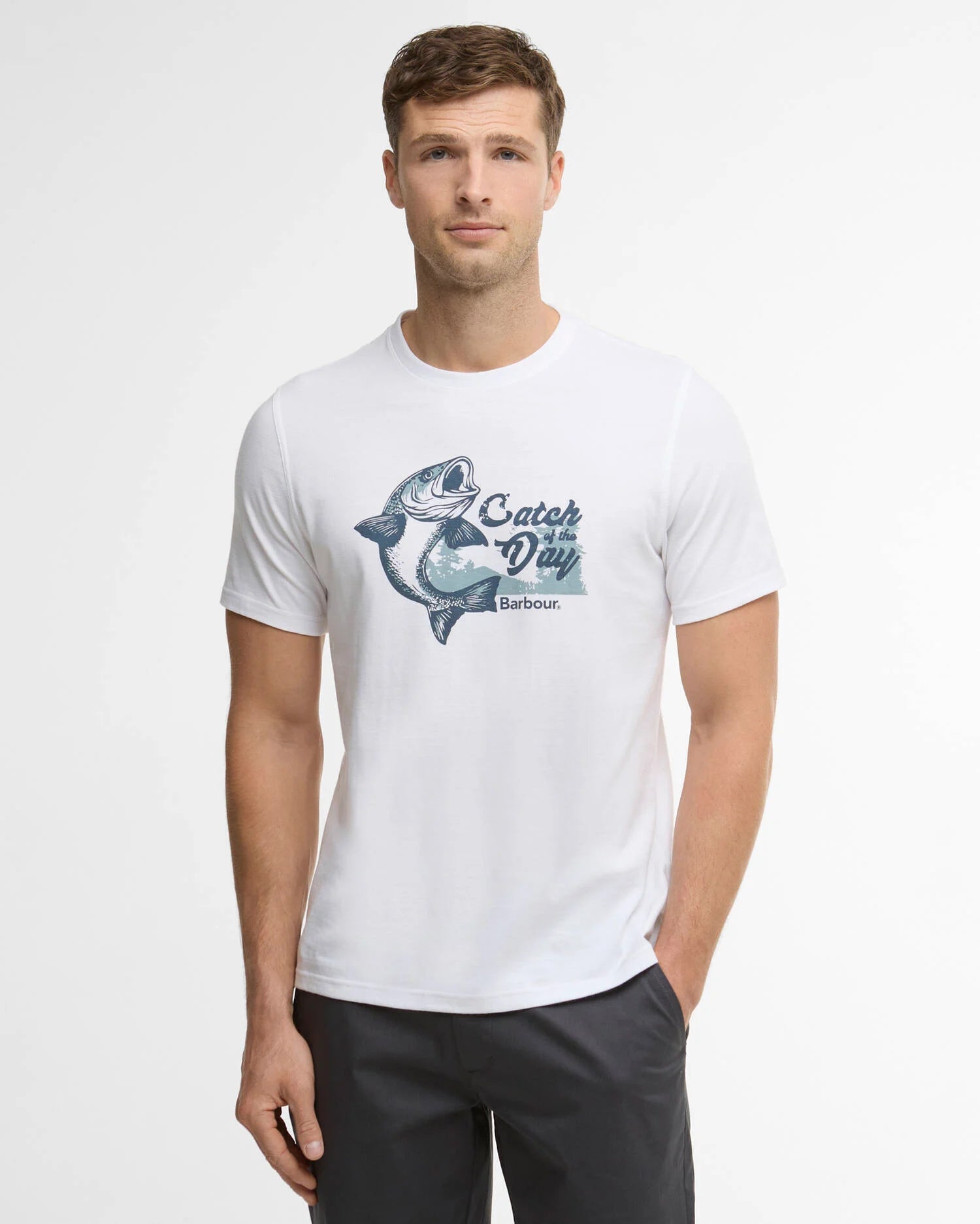 Young Ideas & Henmores - Fairlight Graphic T-Shirt - WH11 White - S