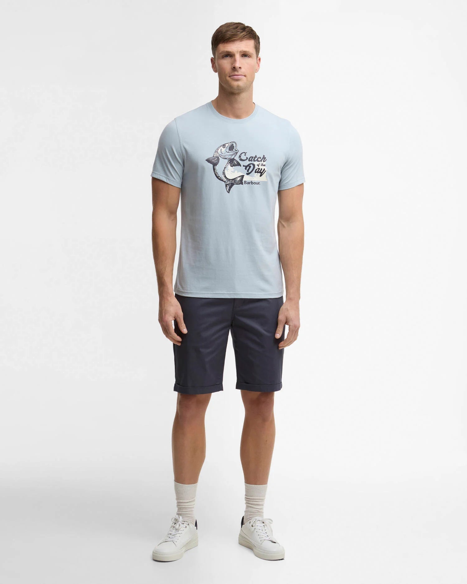 Young Ideas & Henmores - Fairlight Graphic T-Shirt - WH11 White - S