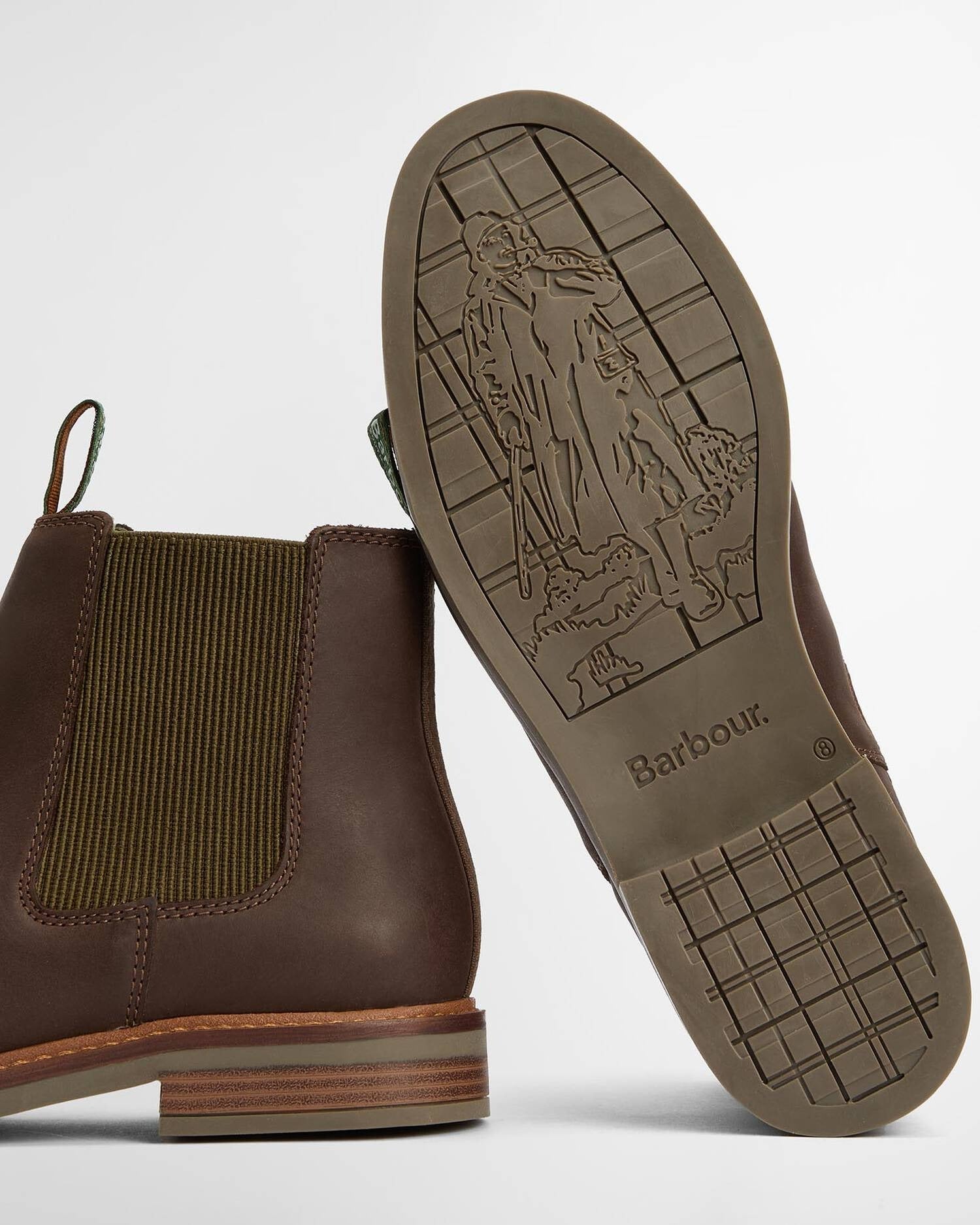 Young Ideas/Henmores - Farsley Chelsea Boot - BR95 Choco - 8