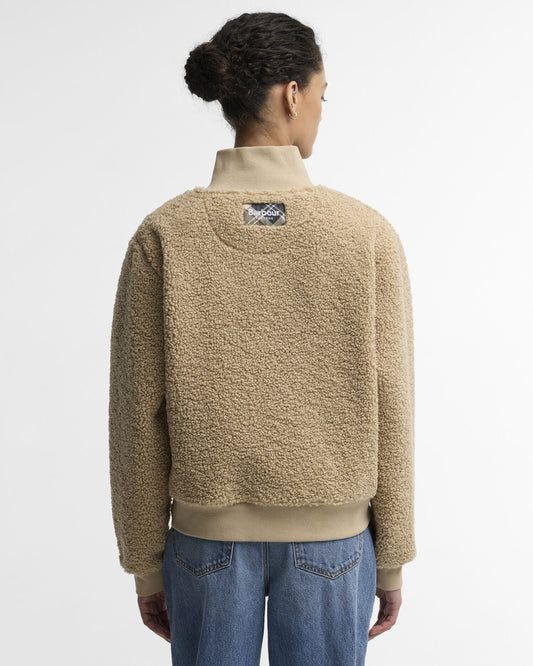 Young Ideas & Henmores -Fawne Quarter Zip Fleece -BE93 Warm Trench -8